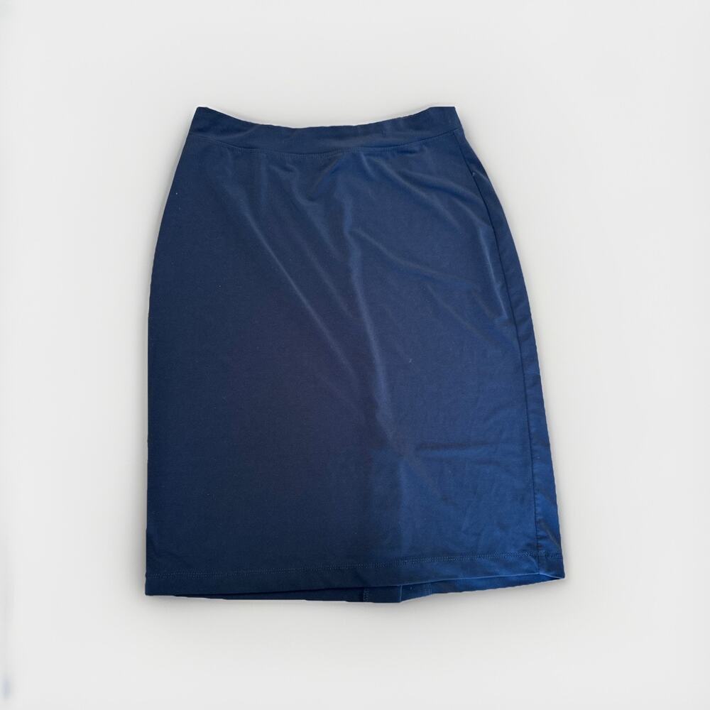 Susan Graver Essentials Black‎ Skirt Knee Length Pencil xs